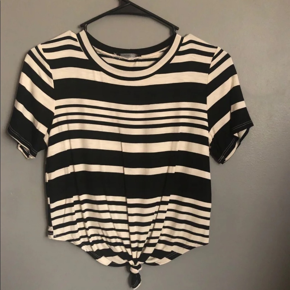 Black and White Stripped Shirt